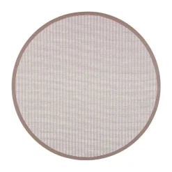 VM-Carpet Kelo beige/valkoinen 72/81 Ø 240 cm, kantti 32