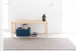 VM-Carpet Panama 9007 natural, 80*300 cm, kantti pellava