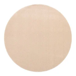 VM-Carpet Puuteri, 132 beige, Ø 133 cm, kantti 5978