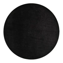 VM-Carpet Satine 800 musta, Ø 200 cm, kantti 5460