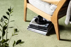 VM-Carpet Satine 572 vihreä, Ø 133 cm, kantti 5784