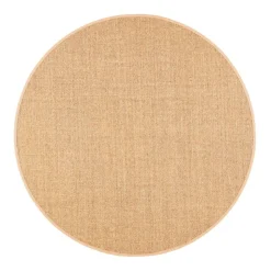 VM-Carpet Sisal, 50 natur, Ø 240 cm, kantti 32 B