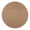 VM-Carpet Sisal, 85 taupe, Ø 200 cm, kantti 25 B