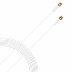 Wave Antennikaapeli 3 m tuplasuojattu valkoinen