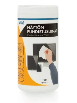 Wave näytön puhdistusliinat 100 kpl