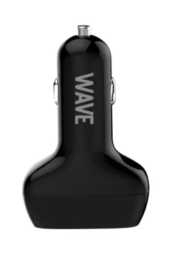 Wave pikalataava autolaturi 18W musta