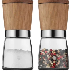 WMF maustemylly Ceramill Nature 13,5 cm 2 kpl tammi/lasi