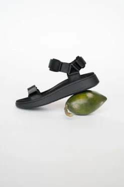 Woden sandaalit Line Lite Black