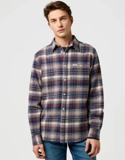 Wrangler paita 112371556 Brushed 1 Pkt