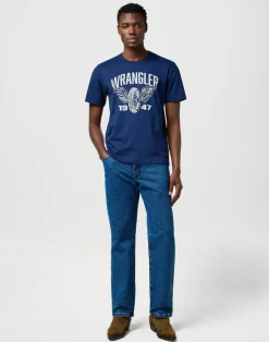 Wrangler t-paita 112371477  Americana Tee Regular fit