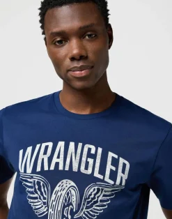 Wrangler t-paita 112371477  Americana Tee Regular fit