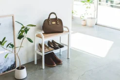 Yamazaki kenkäteline kannella Tower valkoinen