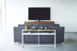 Yamazaki konsolipöytä Tower hyllyllä valkoinen