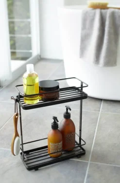 Yamazaki kylpyhuoneen hylly Tower musta