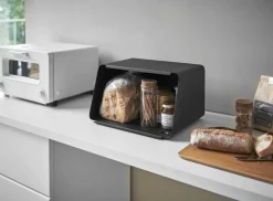 Yamazaki leipälaatikko + irtokansi Tower musta