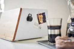 Yamazaki leipälaatikko + irtokansi Tower valkoinen