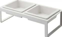 Yamazaki lemmikinruokakupit 2-os. valkoinen