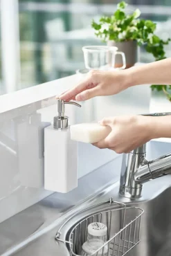 Yamazaki saippua-annostelija Tower valkoinen