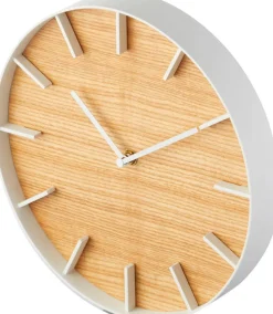 Yamazaki seinäkello Rin valkoinen