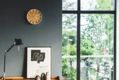 Yamazaki seinäkello Rin valkoinen