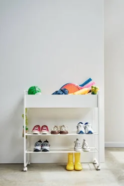 Yamazaki säilytyskärry Tower valkoinen