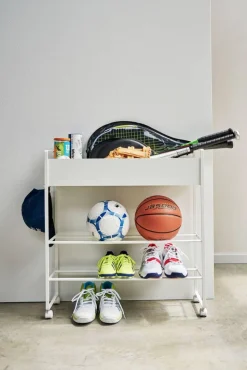 Yamazaki säilytyskärry Tower valkoinen