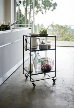 Yamazaki Tower tarjoiluvaunu musta