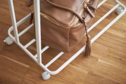 Yamazaki vaaterekki pyörillä Tower valkoinen